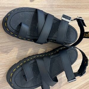 Dr. Martens AirWair shoes / sandals, new, color black, size 10